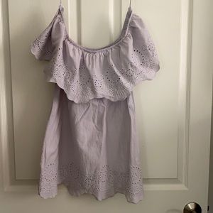 Off the shoulder tunic blouse